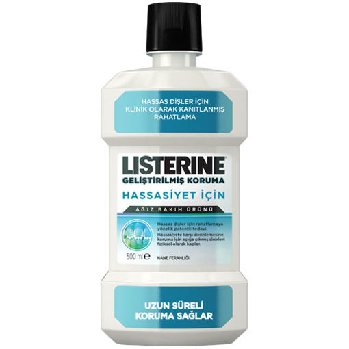 Listerine Advanced Sensitive 500ml nin resmi