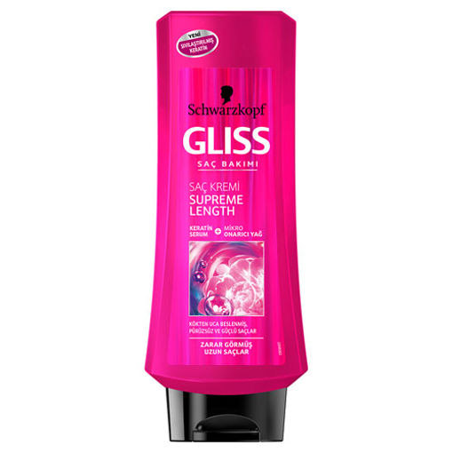 Gliss Supreme Length Saç Bakim Kremi 360ml nin resmi