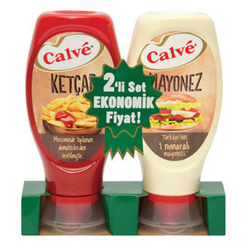 Calve Ketcap 400gr+Mayonez 350gr nin resmi