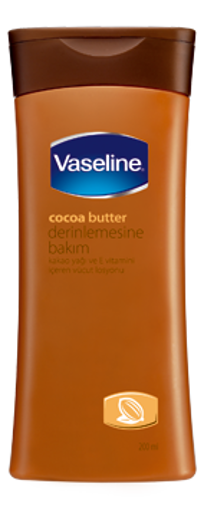 Vaseline Losyon Kakao Etkili 200ml nin resmi