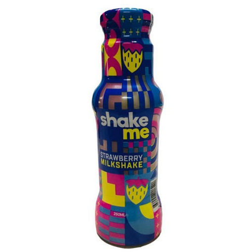 Shake Me Milkshake Strawberry 250 Ml nin resmi
