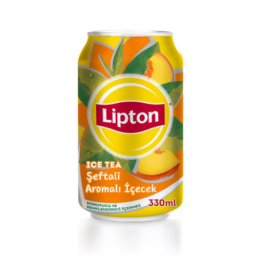 Lipton Ice Tea Şeftali Kutu 330 Ml nin resmi