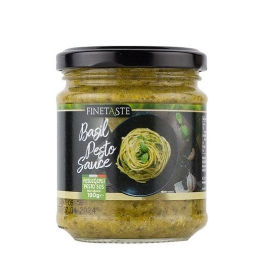 Fine Taste Fesleğen Pesto Sos 190 Gr nin resmi