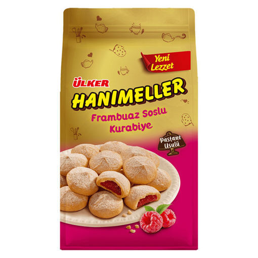 Ülker Hanımeller Frambuaz Soslu Kurabiye 150Gr nin resmi