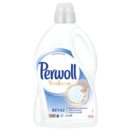 Perwoll Sıvı Çamaşır Deterjanı 2970Ml Beyaz nin resmi