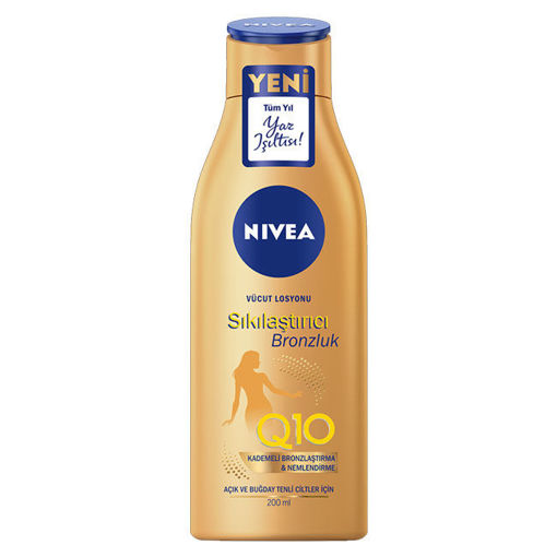 Nivea Q10 Sıkılaştırıcı Ve Bronzluk Vücut Losyonu 200 Ml nin resmi