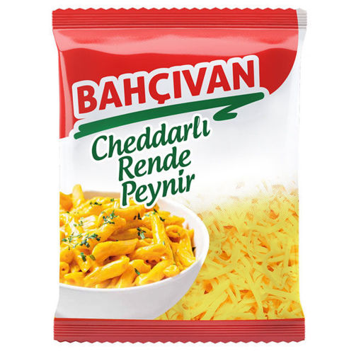 Bahçıvan Cheddarlı Rende Peyniri 200 Gr nin resmi