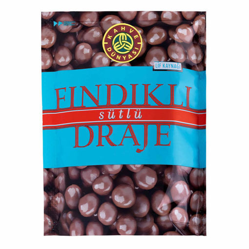 Kahve Dünyası Sütlü Fındıklı Draje 60gr nin resmi