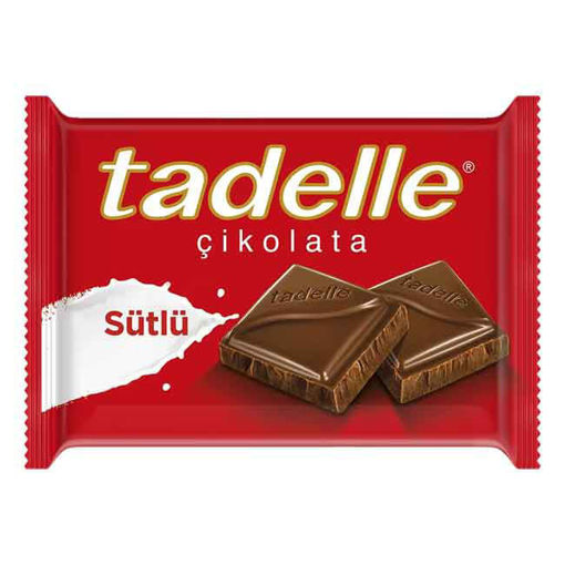 Tadelle Tablet Çikolata Sütlü 60 gr nin resmi