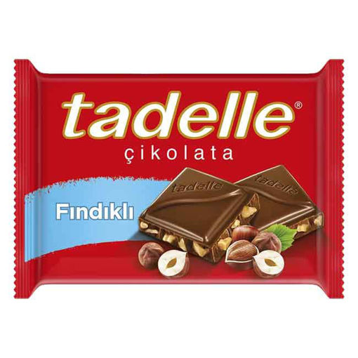 Tadelle Tablet Çikolata Fındıklı 60 gr nin resmi