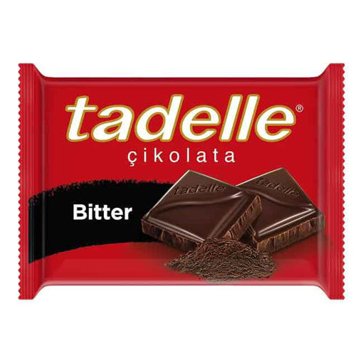 Tadelle Tablet Çikolata Bitter 60 gr nin resmi