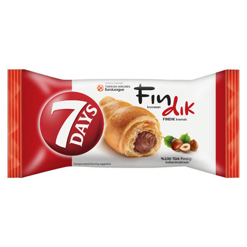 7days Kruvasan Fındık Kremalı 60gr nin resmi