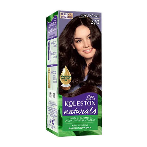 Koleston Naturals 3/0 Koyu Kahve nin resmi