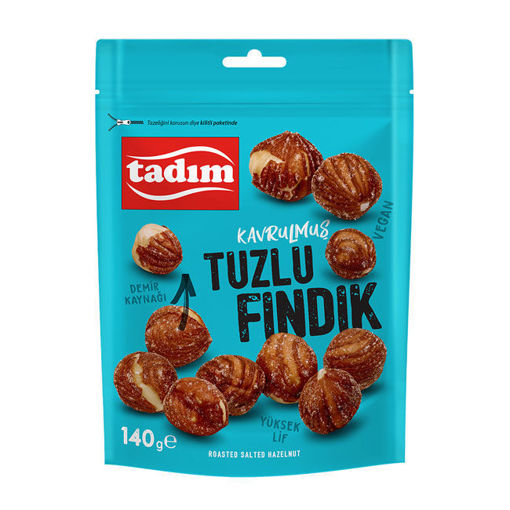 Tadim Tuzlu Fındık 140gr nin resmi