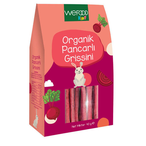 Wefood Organik Pancarli Grissini 40 Gr nin resmi