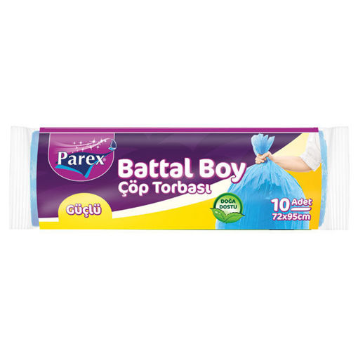 Parex Güçlü Çöp Torbasi Battal Boy 10'Lu nin resmi