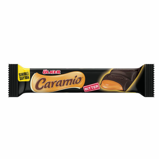 Ülker Caramio Bitter Çikolata 32 Gr nin resmi