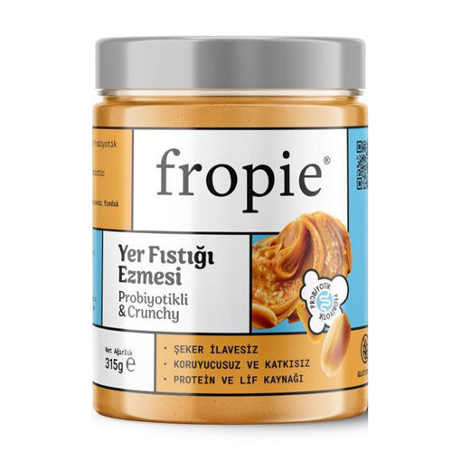 Fropie Fistik Ezme-Crunchy-Probiyotik 315Gr nin resmi