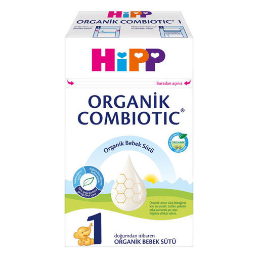 Hipp 600Gr Organik 1 Combiotic Bebek Sutu nin resmi