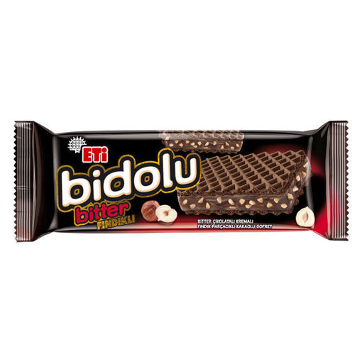 Eti Bidolu Bitter Fındıklı 81gr nin resmi