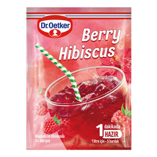 Dr oetker Berry Hibiskus 90 g nin resmi