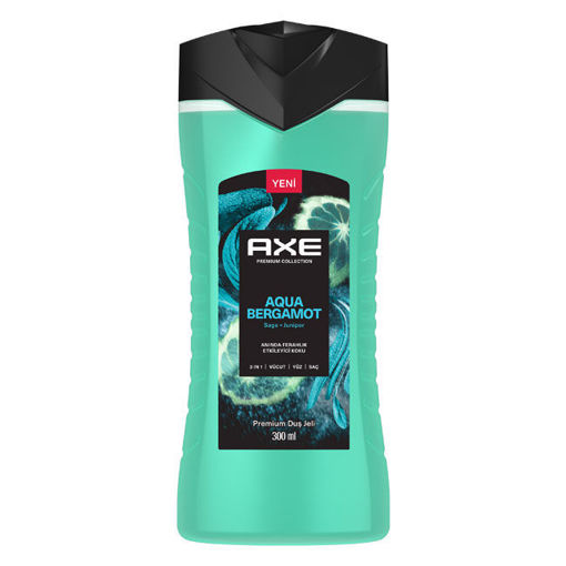 Axe Aqua Bergamot Duş Jeli 300Ml nin resmi