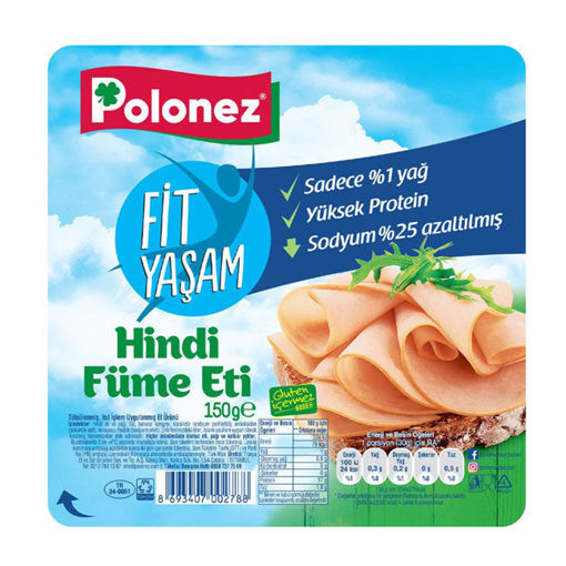Polonez Hindi Füme Eti XL 150 gr nin resmi