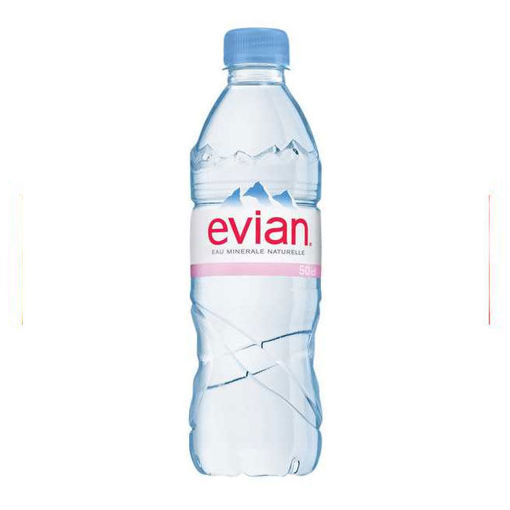 Evian Mineral Su Pet 500 Ml nin resmi