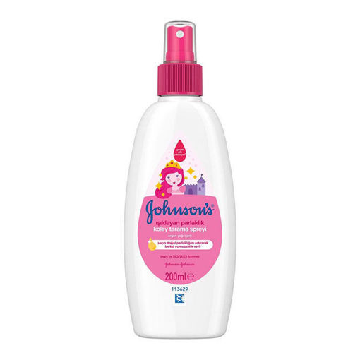 Johnsons Baby Işıldayan Parlaklık Çocuklar İçin Kolay Tarama Spreyi 200 Ml nin resmi