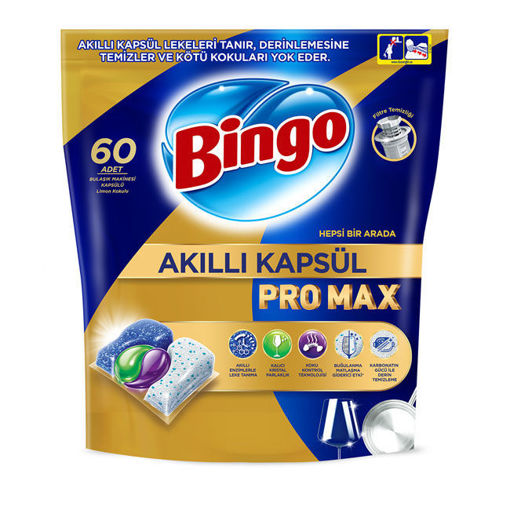 Bingo Akıllı Bulaşık Kapsülü Pro Max 60lı nin resmi