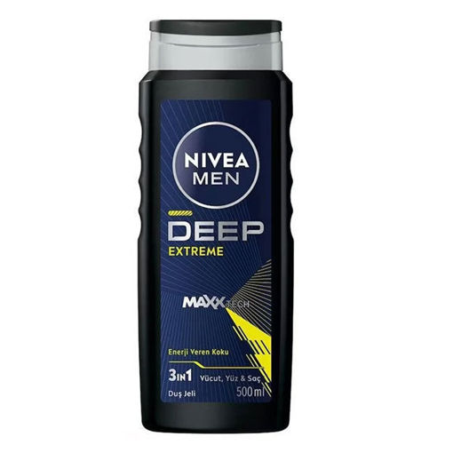 Nivea Dus Jeli 500ml  Deep Extreme nin resmi