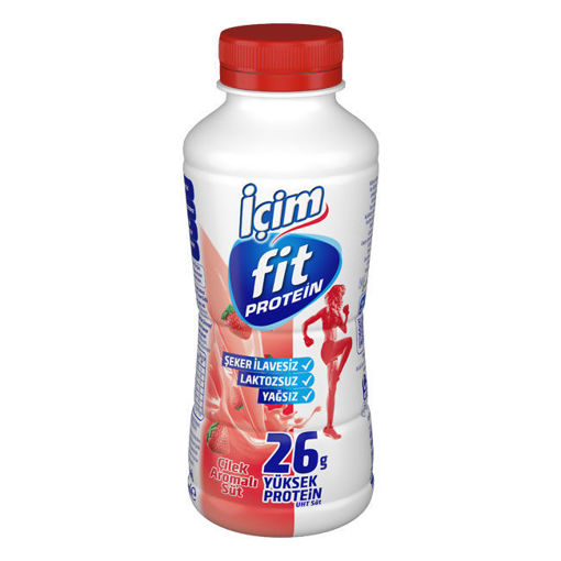 İçim Fit Süt Çilekli 400 Ml nin resmi