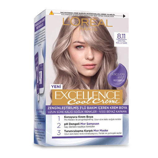 Excellence 8/11 Cool Creme  Ekstra Küllü Sarı nin resmi