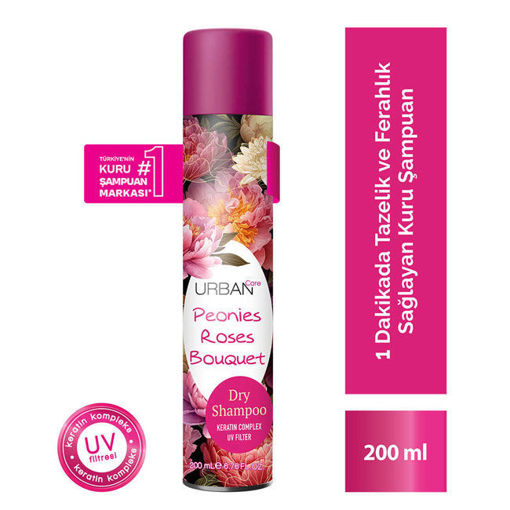 Urban 200Ml Kuru Sampuan Peonies Roses Bouquet nin resmi