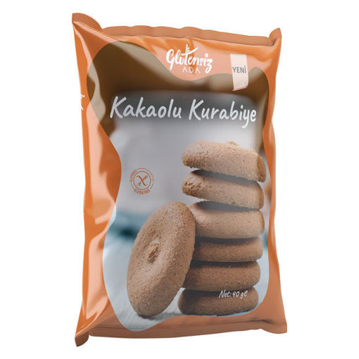 Glütensiz Ada Kakaolu Kurabiye 40 Gr nin resmi