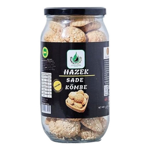 Hazek Hatay Kömbesi Sade 400gr Kavanoz nin resmi