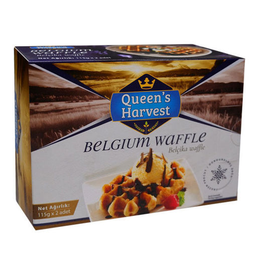 Queens Harvest Belçika Waffle 2li 115 Gr nin resmi