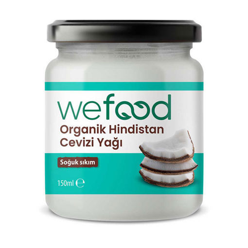 Wefood Organik Hindistan Ceviz Yağı 150ml nin resmi