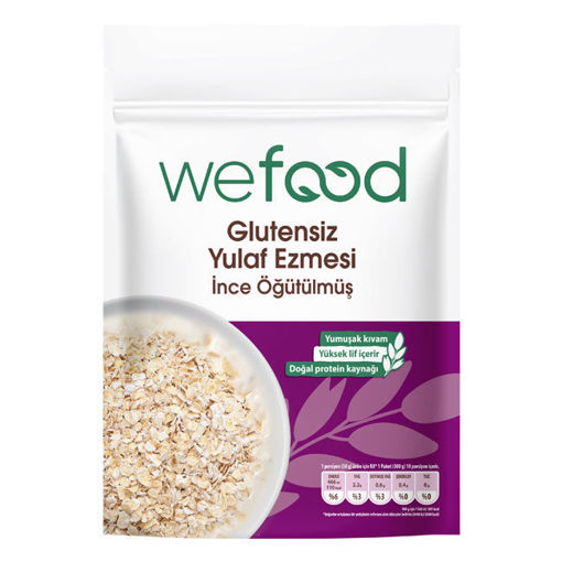 Wefood İnce Öğütülmüş Yulaf Ezmesi 300 Gr nin resmi