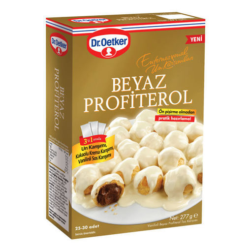 Dr Oetker Beyaz Profiterol 277Gr nin resmi