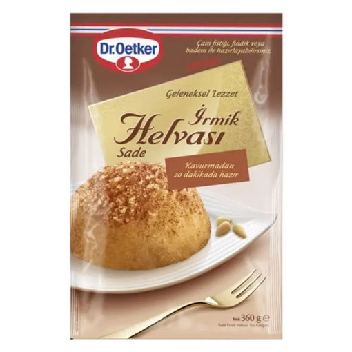 Dr Oetker İrmik Helvası 360gr nin resmi