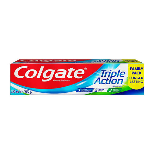 Colgate Üçlü Etki Nane Ferahlığı Diş Macunu 150ml nin resmi