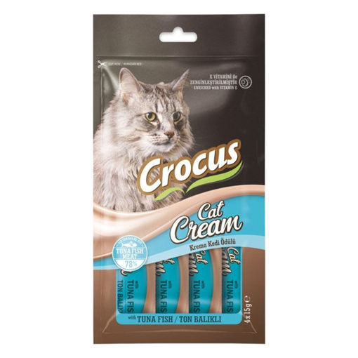 Crocus Ton Balıklı Crema Ödül Mamasi 4*15Gr nin resmi