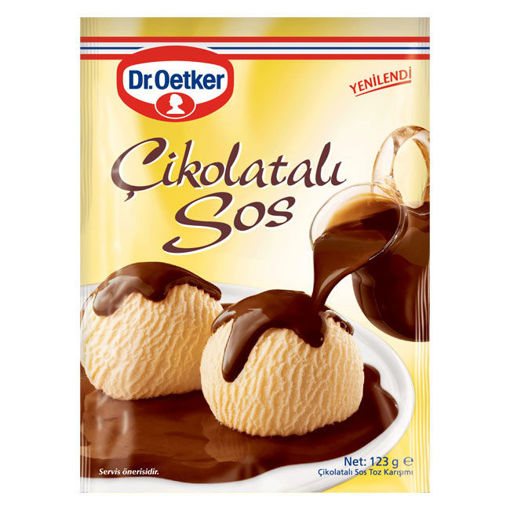 Dr Oetker Sos Çikolata 123gr nin resmi